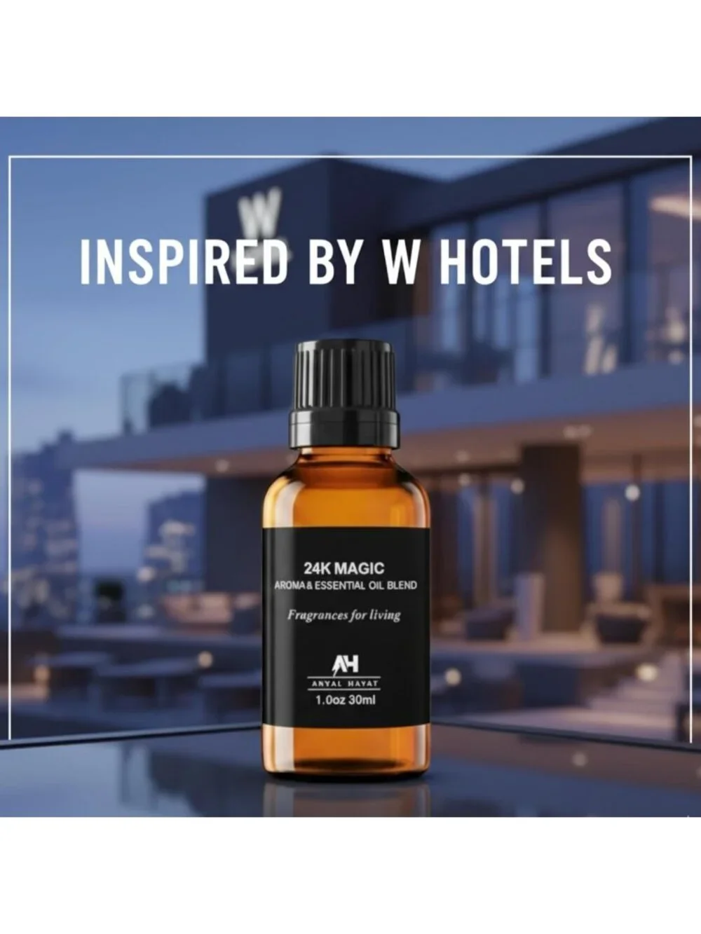 Luxury Home Fragrance Diffuser Oil - Citrus & Jasmine Essential Oil Blend 30mL